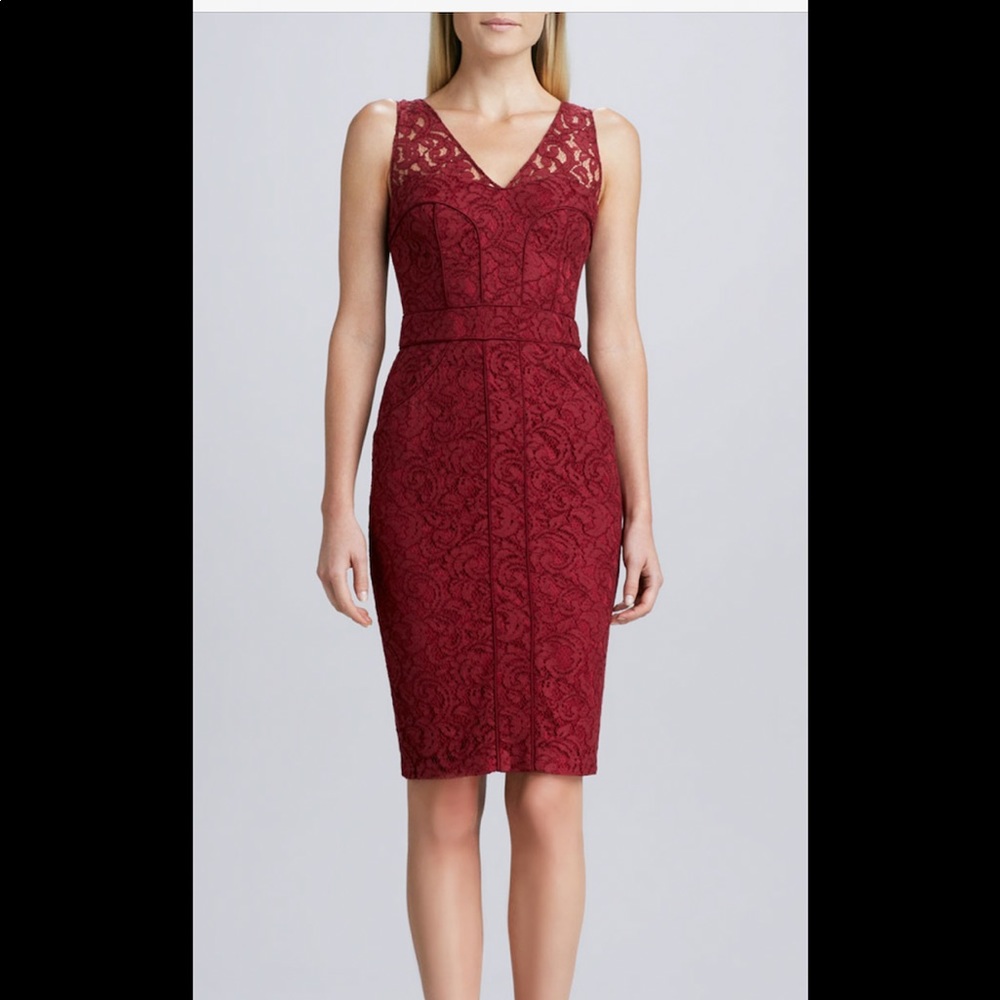 David Meister lace dress